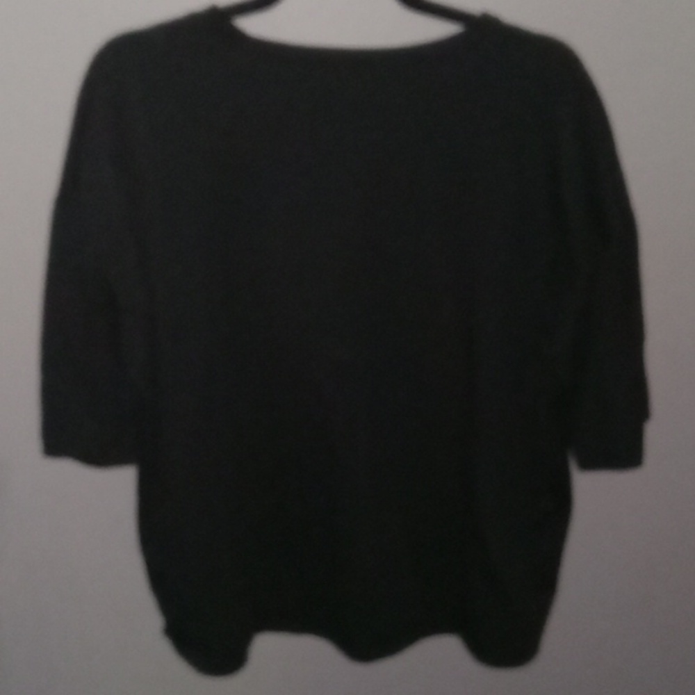 💎🖤💜NWOT Ribcage Black and White T Shirt Size Medium - Picture 3 of 3